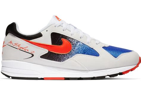 Nike Air Skylon 2 White Orange Royal Men's 